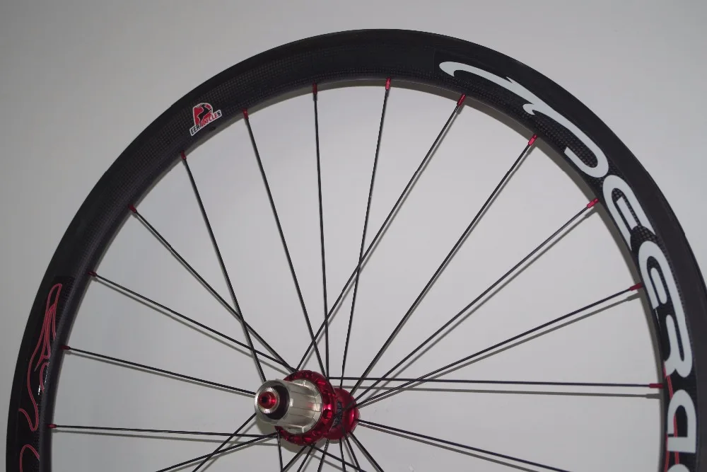 40mm carbon wheelset tubeless clincher