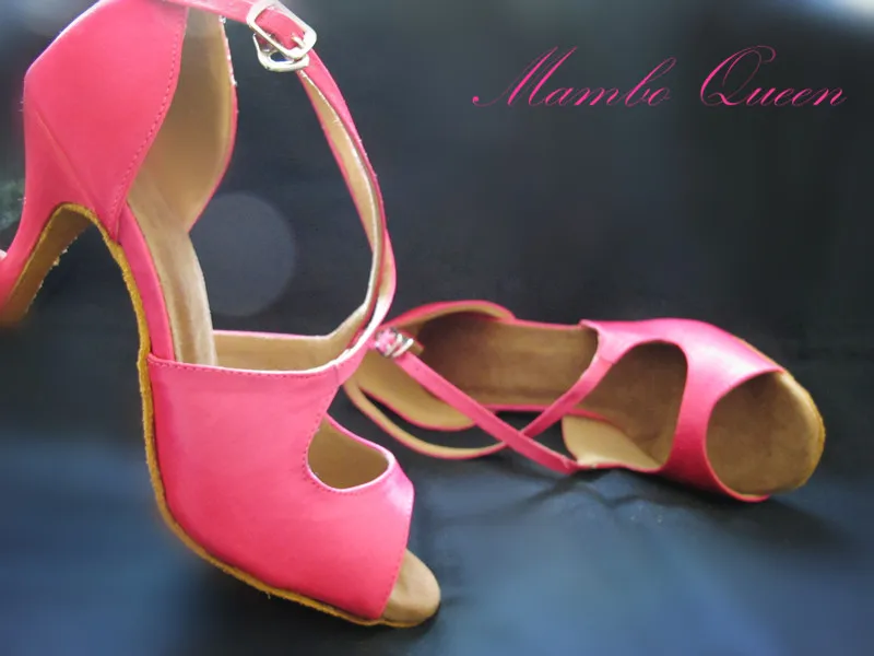 Латинский танец сальсы обувь женские Бальные Танцевальные Туфли с мягкой подошвой простой стиль для танго тренировочные шелковые атласные Mambo queen