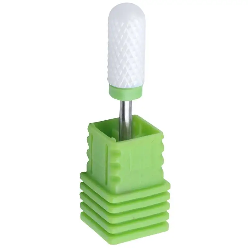 Light Green Керамический сверло для ногтей хвостовик педикюр роторный пилочный инструмент, BT003-C - Цвет: Light Green