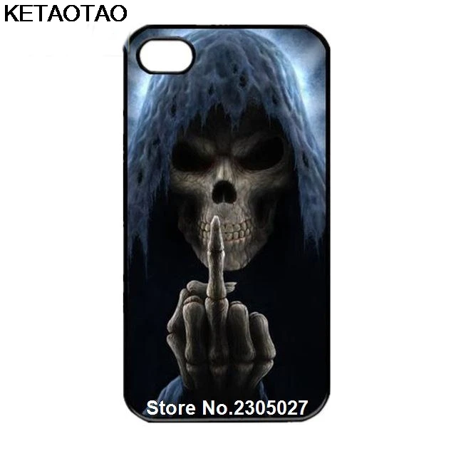 KETAOTAO Grim Reaper Gothic Death Angel чехлы для телефонов iPhone 4S 5C 5S 6S 7 8 Plus X Samsung чехол Мягкий ТПУ