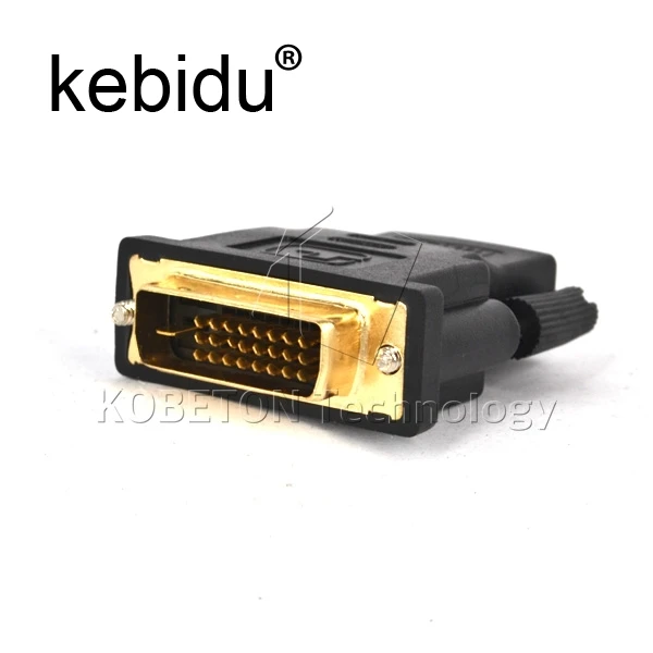 Адаптер Kebidu DVI 24 + 1 штекер на гнездо HDMI адаптер поддержка 1080P для HDTV PS3 PS4|hdmi to dvi