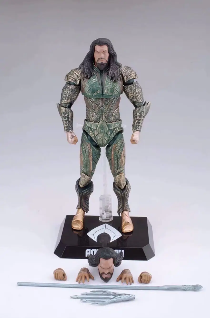 DC COMICS Beast Kingdom Justice League Dynamic Bction Heroes DAH 007 Aquaman PVC Action Figure Coll