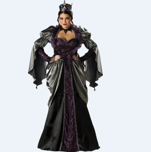 masque mujer vampiro cosplay vestidos halloween uniformes gothic bruja zombie reina
