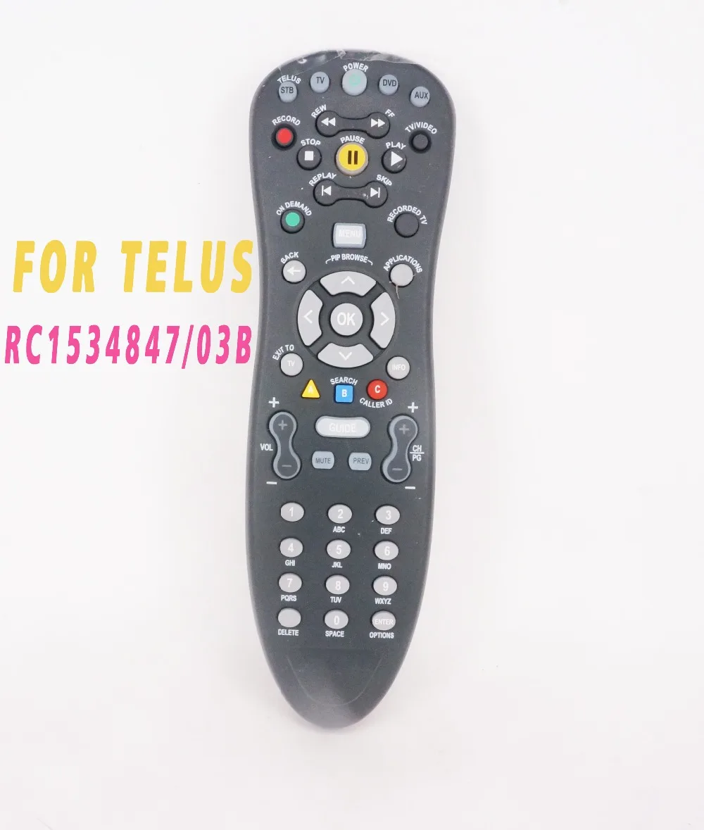 New Remote Control RC1534847/03B For TELUS TV DVDin Remote Controls