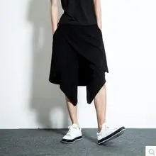 27-44! летняя новая Корейская мужская одежда индивидуальный тренд парикмахер свободные брюки Гарун брюки Мужской певец костюмы