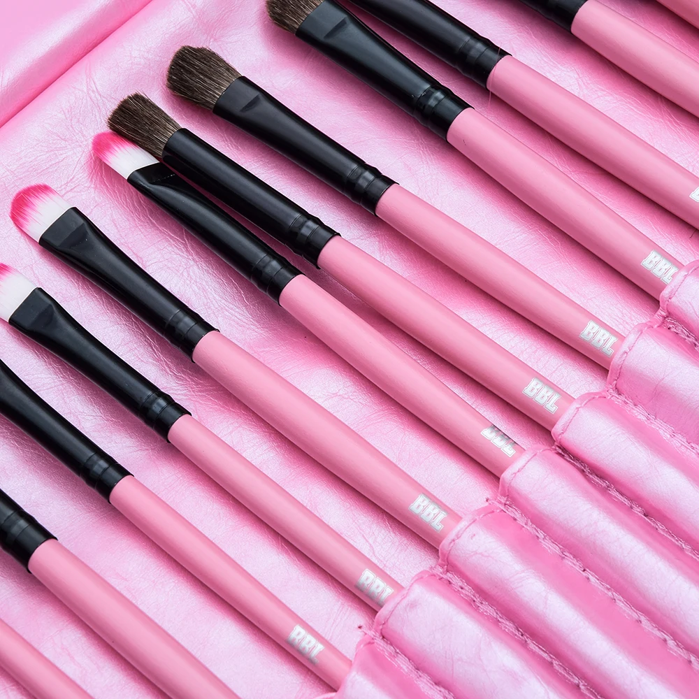 Conjunto de Pincéis de Maquiagem Pincéis de Maquiagem para pó Ferramenta de Beleza Kit com 24 Profissional Base Sombra Artista Alta Qualidade Bbl 9 Cheap Aplicador de sombra