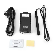 Паяльная станция сварочная паяльная станция 305 портативная Регулируемая температура цифровая паяльная станция пайка горячим воздухом