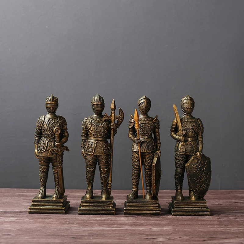 الإبداعية الرجعية الجندي حلية النحت الديكور غرفة المعيشة دراسة خزانة مجلس الوزراء الحرف اكسسوارات الديكور فندق هدية