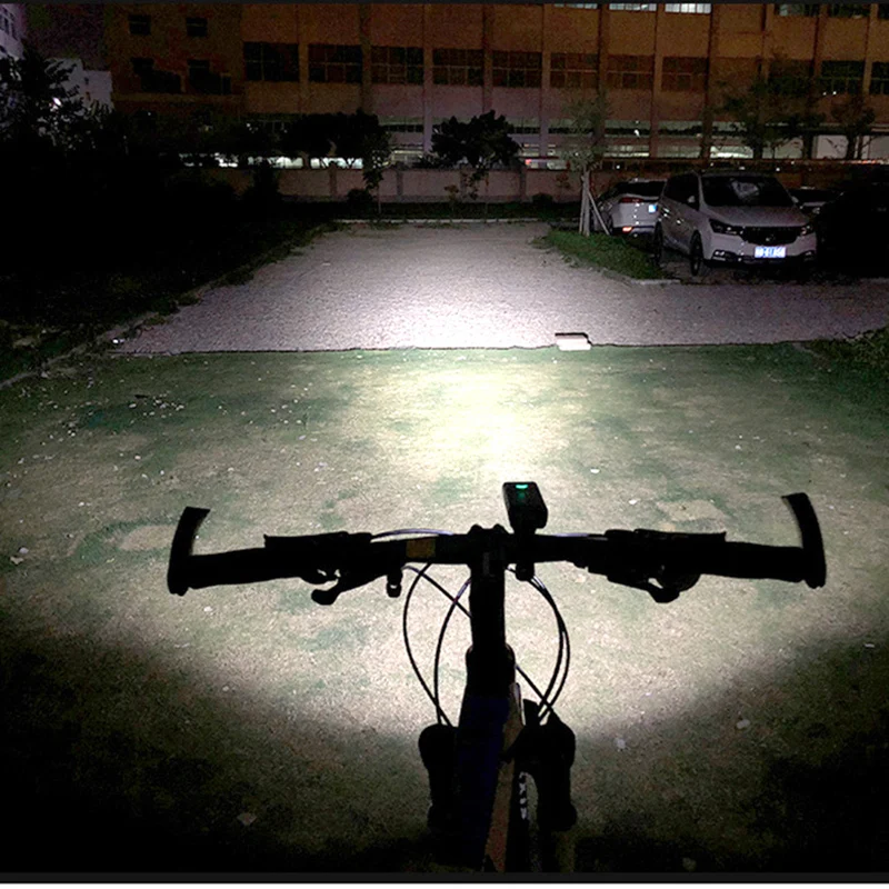 L2/T6 Bicycle Light USB Rechargeable 5200mAh Power Bank Bike Light Waterproof Cycling LED Headlamps Taillight Optional