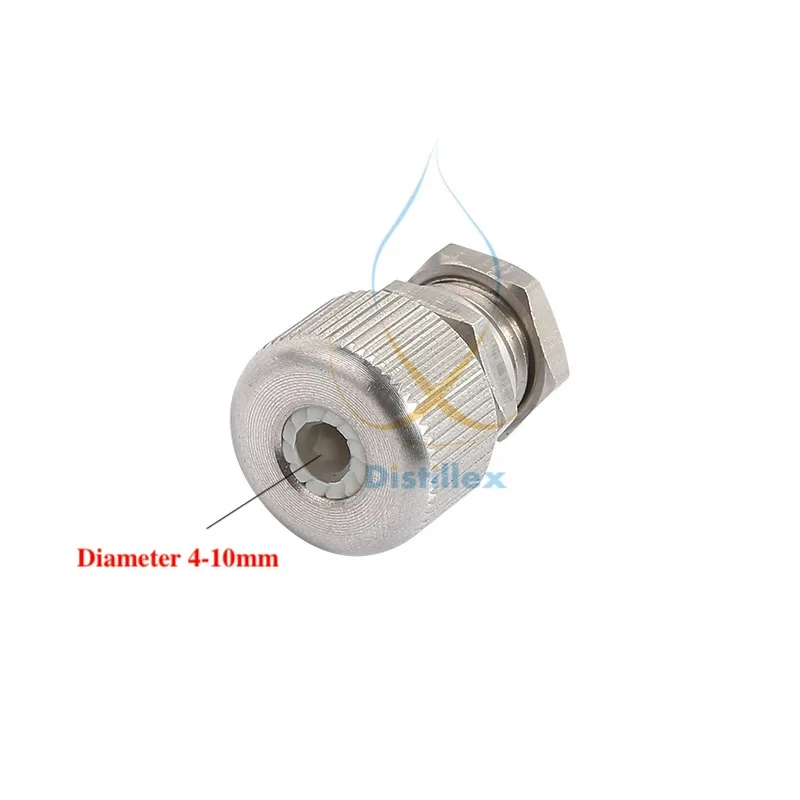 Соединитель Thermowell для датчиков диаметром 4 10 мм нержавеющая сталь 304 силиконовое