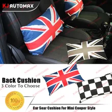 1 pc Algodão Almofada Do Assento de Carro Para Mini Cooper Clubman Compatriota Universal F55 F56 R50 R52 R53 R55 R56 R57 R58 R59 R60 acessórios