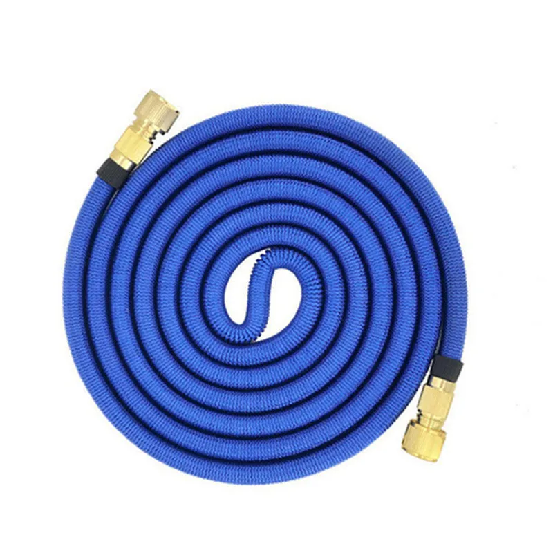 Selling Retractable Garden Watering Hose Wear-Resistant flexible Garden Hose 16 FT-100FT Car Wash Weapon Nozzle For the Garden