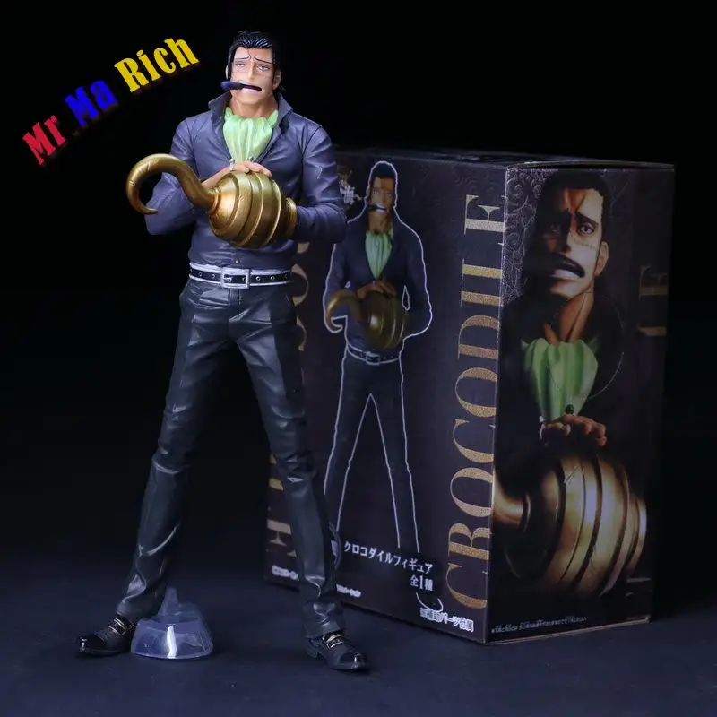 

2style Japan Anime Action Figure One Piece Dracule Mihawk Sir Crocodile Donquixote Doflamingo 28cm Pvc Model Collection Doll