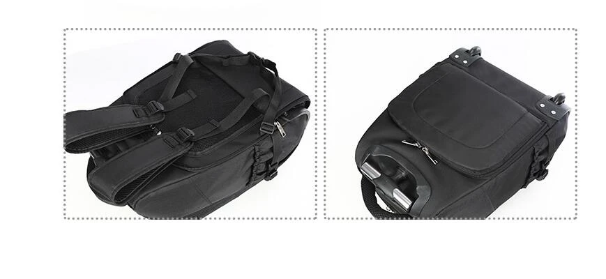 Мужской нейлоновый рюкзак на колесиках для путешествий, сумки для путешествий, сумки на колесиках, женские рюкзаки на колесиках, деловой багаж, чемодан на колесиках