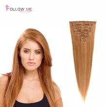 Brazilian Clip In Hair Extension Brazilian Virgin Hair Clip In Straight Brazilian African American Clip In Human Hair Extensions
