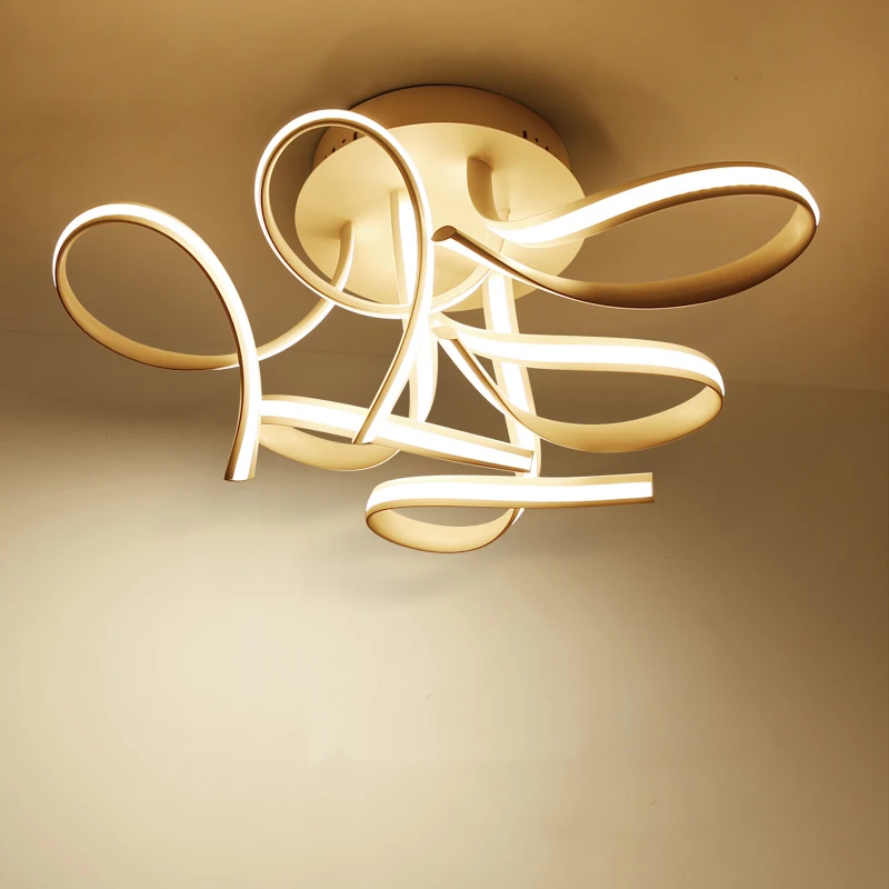 

New Arrival Modern led ceiling chandelier lights for living room bedroom dining Study room Aluminum led Chandelier lamp fixtures