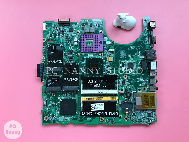 

NOKOTION M265C 0M265C Laptop Motherboard for Studio 1535 System Mainboard DDR2 s478 965 Chipset + Free CPU