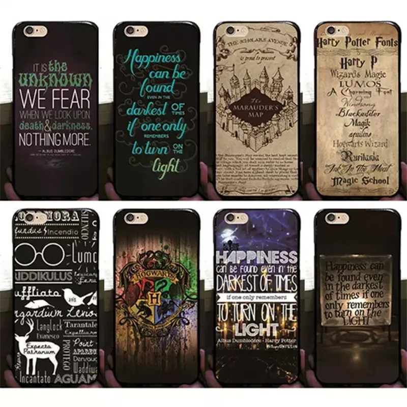 PIN-1 Película serie de Harry Potter C teléfono duro caso cubierta de piel para ASUS
