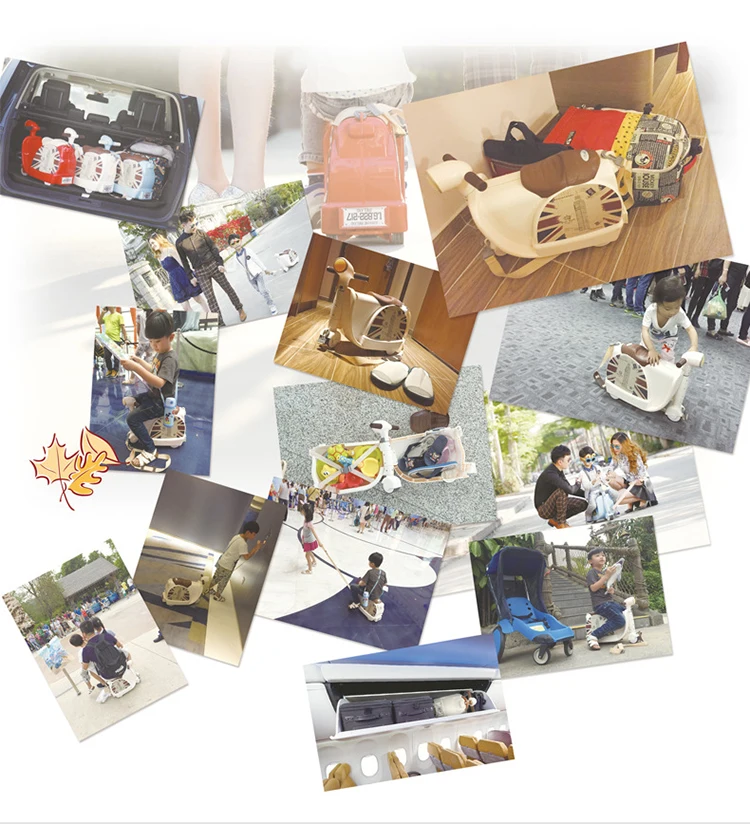 Motorcycle Luggage Trolley Suitcases 1