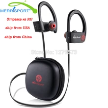 Wholesale Mini Sport Bluetooth 4.1 Headphones Wireless Ear Hook Stereo Headsets With Mic Noise Canceling Earphone For Iphone Samsung Black