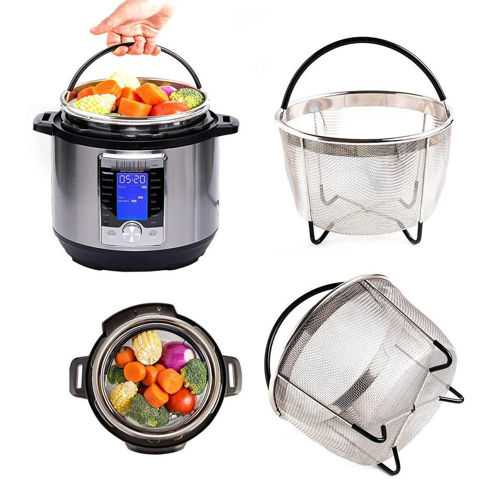 

Hot Basket for Instant Pot Accessories 6 Qt - Stainless Steel Steam Instant Pot Steam Instant Pot Basket 2019 Fashion