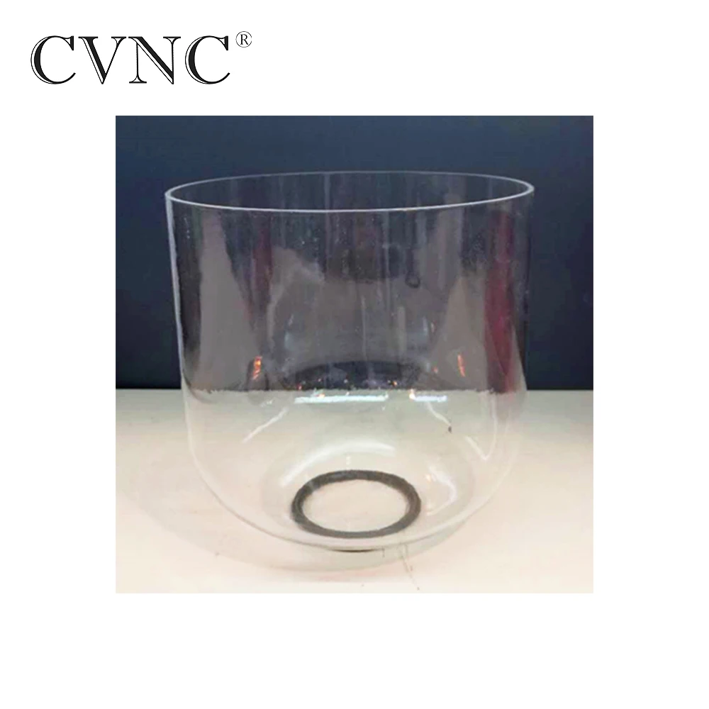 

CVNC 6inch Note C D E F G A B any one Note Chakra Clear Quartz Crystal Singing Bowl