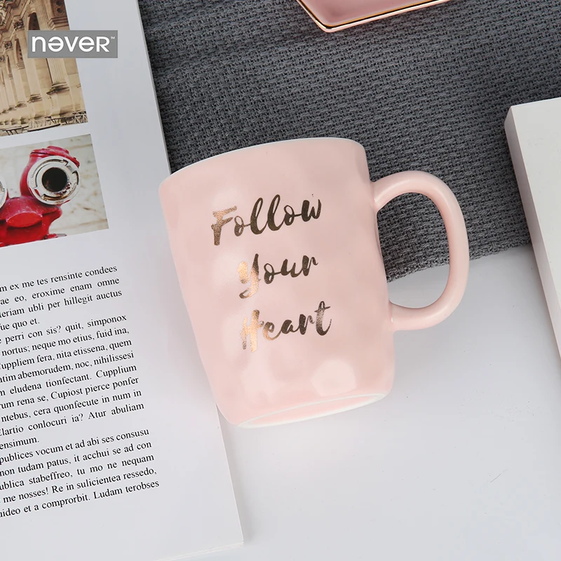Never Pink Series Stationery Set Business Gift supplies Ceramic Mugs Cup Office Accessories Promotion Lady Girls Gifts supplies