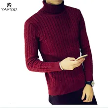 2016 NEUE Männer Winter Warm Rollkragen Pullover Thermische Pullover Multi farbe option Solides design Weich und Warm kostenloser versand/S-XXXL