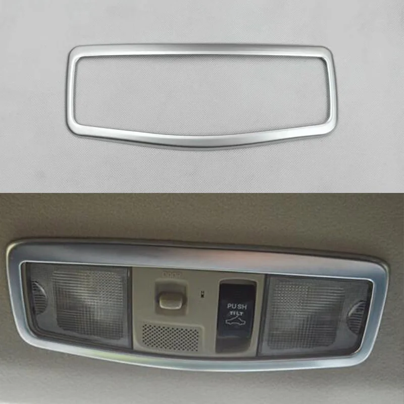 ABS-Chrome-front-rear-reading-Lamp-read-light-cover-trim-For-Mitsubishi-ASX-accessories-2016-2017 (1)