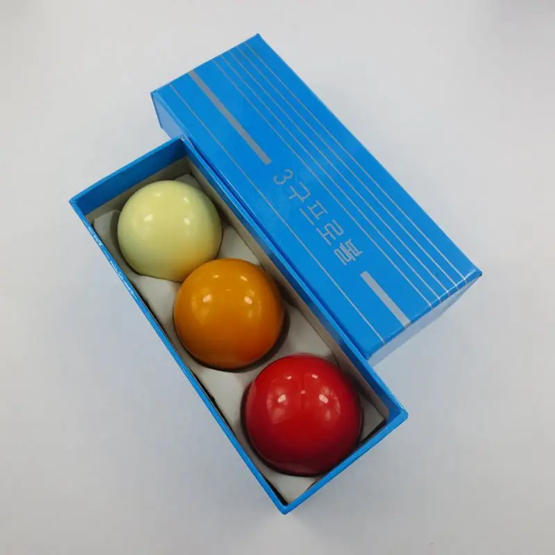 

Cue billiard carom ball/ 61.5mm resin ball/ 3pcs /pack billiard accessories