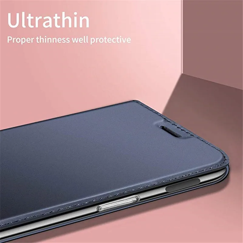 Кожаный чехол для Samsung Galaxy Feel 2 SC 02L высококачественный роскошный Магнитный флип