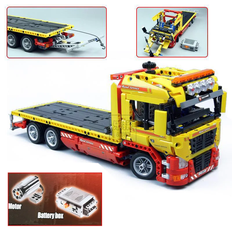 

CADA RC Rocket Launcher Truck Car 2in1 Creator Technic Military 1369pcs Power Funcation MOC Building Blocks Bricks Toys