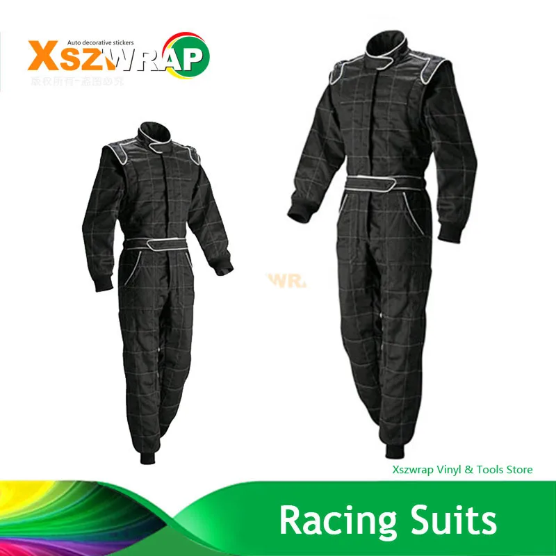 

2017 New Arrival F1 Jacket Karting Suit Car Motorcycle Racing Club Exercise Clothing Overalls Stig Suit Two Layer Waterproof