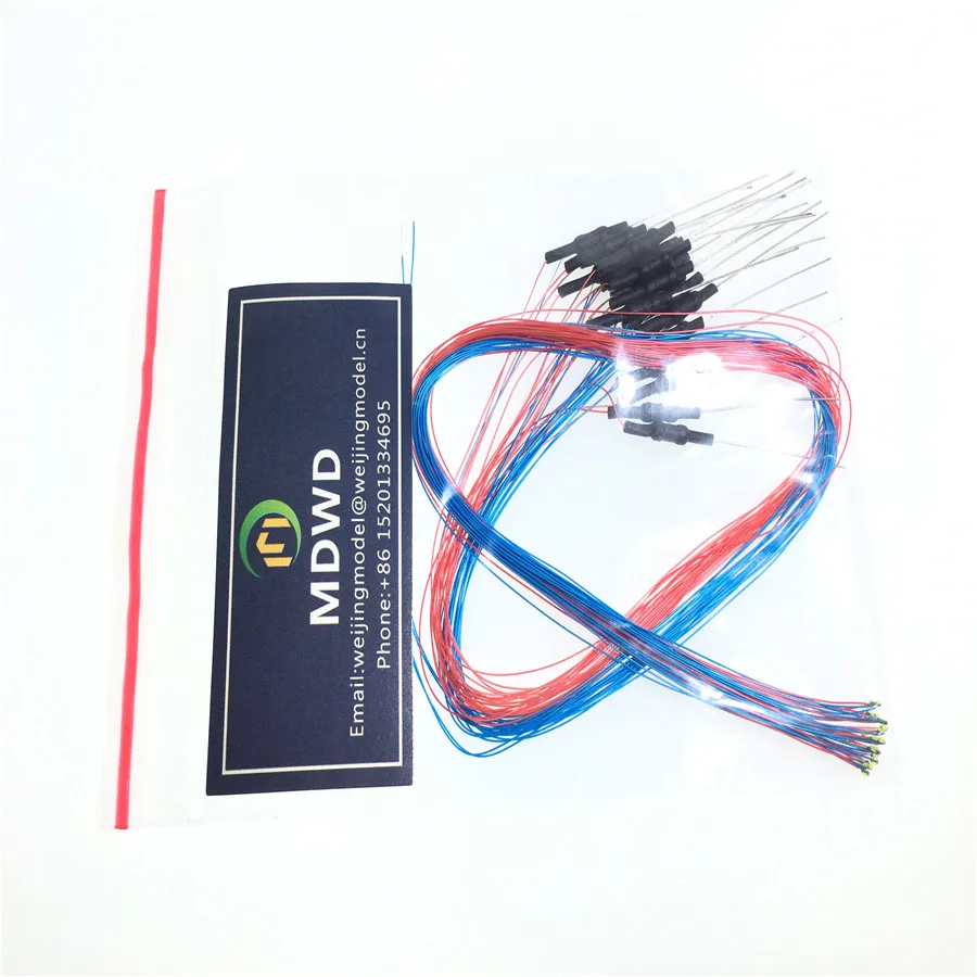 architecture model led light for ho train layout building02
