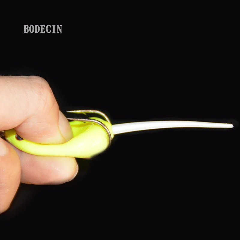 4PCS Fishing Lure Soft Lures For Fish Bait Hollow Body Mouse Baits China Artificial Swim Bait Shad Topwater Snakehead Hooks Sea (8)