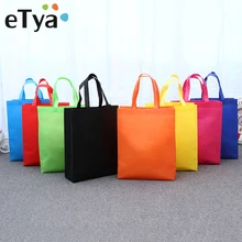 ETya портативная складная сумка для покупок, большая женская сумка для хранения, сумка на плечо, многоразовая сумка-тоут, органайзер для путешествий, сумки для покупок