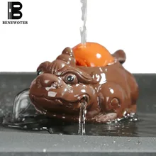 Исин фиолетовый глина брызг воды благоприятный Чай Pet office кунг-фу Чай комплект Интимные аксессуары фэн-шуй Украшения отправлен друзей