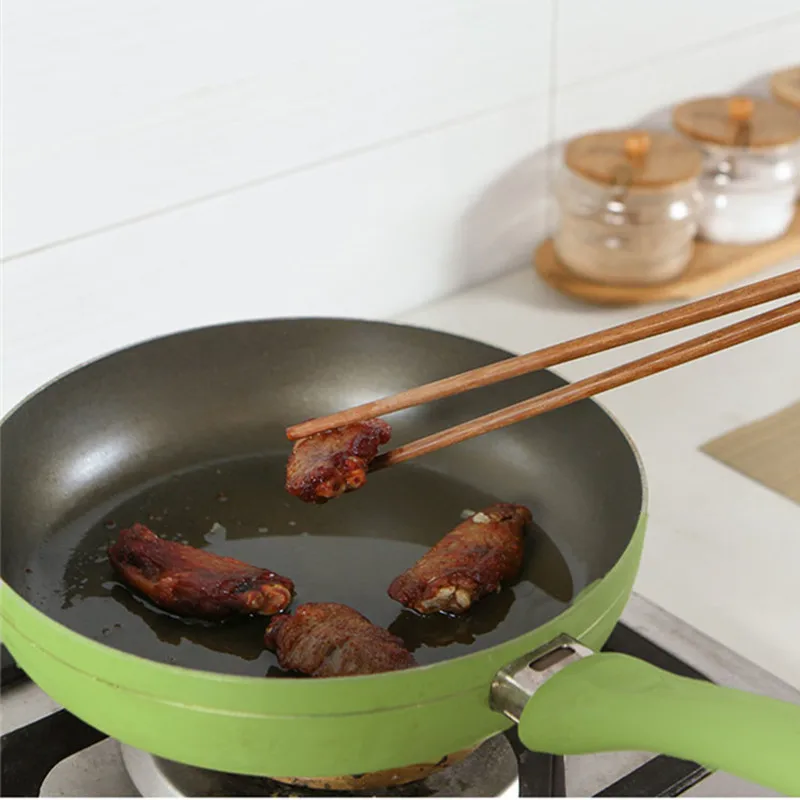 1 пара удлиненных деревянных китайских палочек для еды посуда Жарка говядины палочки для еды Кухня Столовая инструмент для жарки аксессуары сумка органайзер