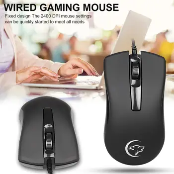 

For YWYT G831 USB Wired Gaming Mouse Ergonomic Wear-Resistant High-Performance Ergonomic Computer Mouse