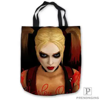 

Custom Canvas harley_quinn_suicide_squad Tote Shoulder Shopping Bag Casual Beach HandBag Daily Use Foldable Canvas #180713-52