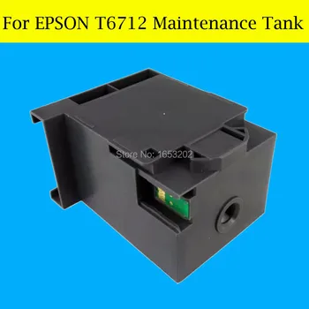

NEW !! 5 Pieces/Lot T6712 Maintenance Tank For Epson WF8590 WF8090 WF8510 WF8010 WF6590 WF6090 Printer Waste Ink Tank