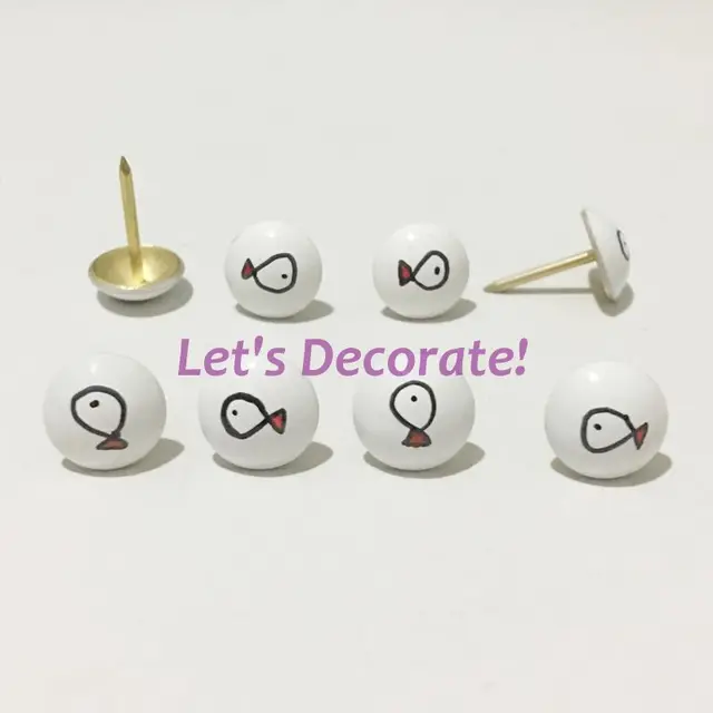 100pcs white color printed