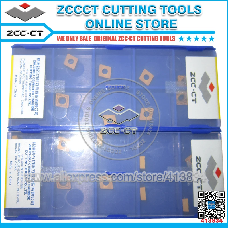 

10pcs zcc tool CCMT060208-HM YBC251 CCMT06 CCMT0602 CCMT060208 CCMT 060208 ZCC.CT cemented carbide cutting tools part cnc insert