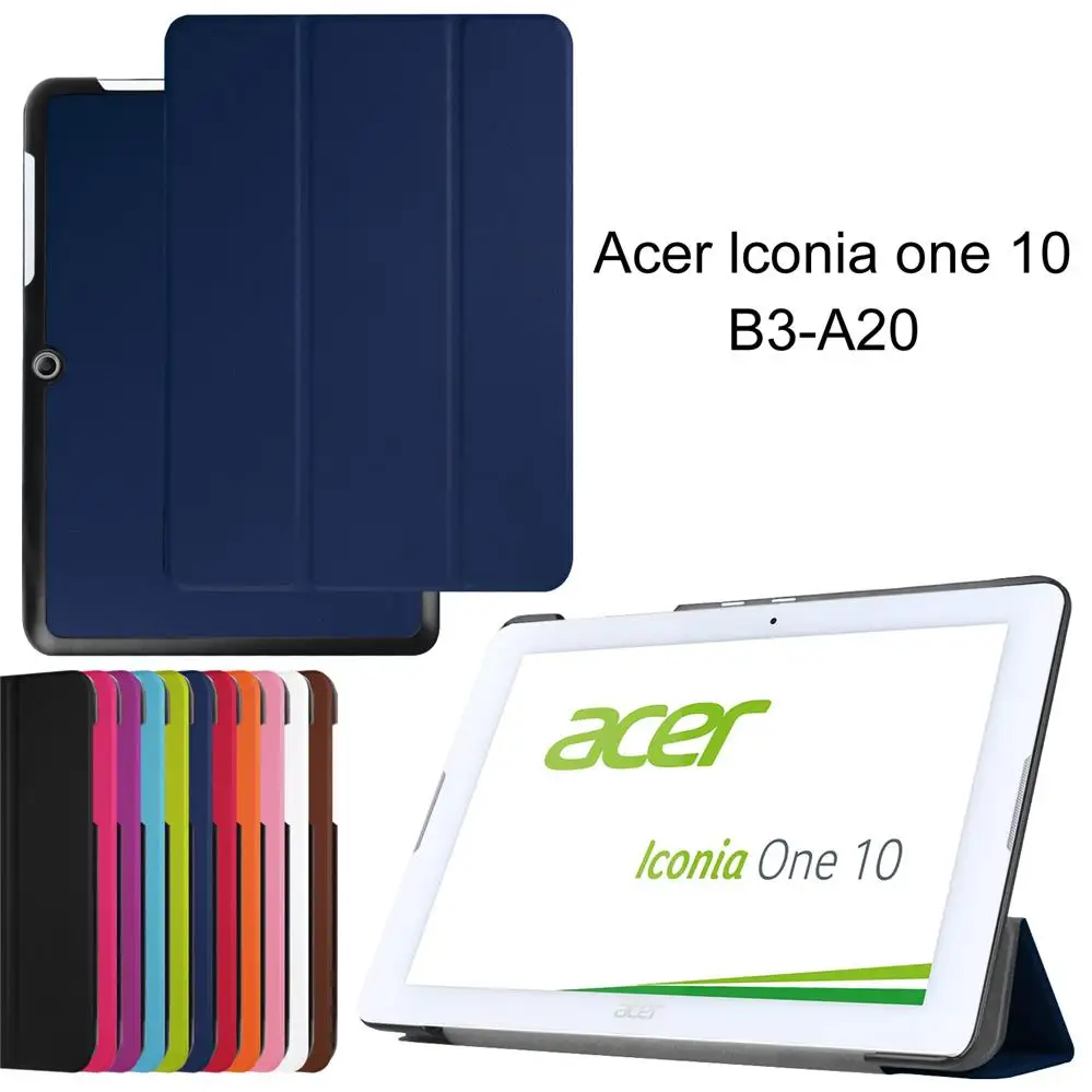 XSKEMP Genuine Smart Wake Up Sleep Tablet Case For Acer Iconia One 10