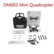 DM003 Quadcopter Explorer Espion 2.4 GHZ 4CH 6-Axis Gyro 3D Rouleau Lumière RC hélicoptère quadrocopter MINI drone