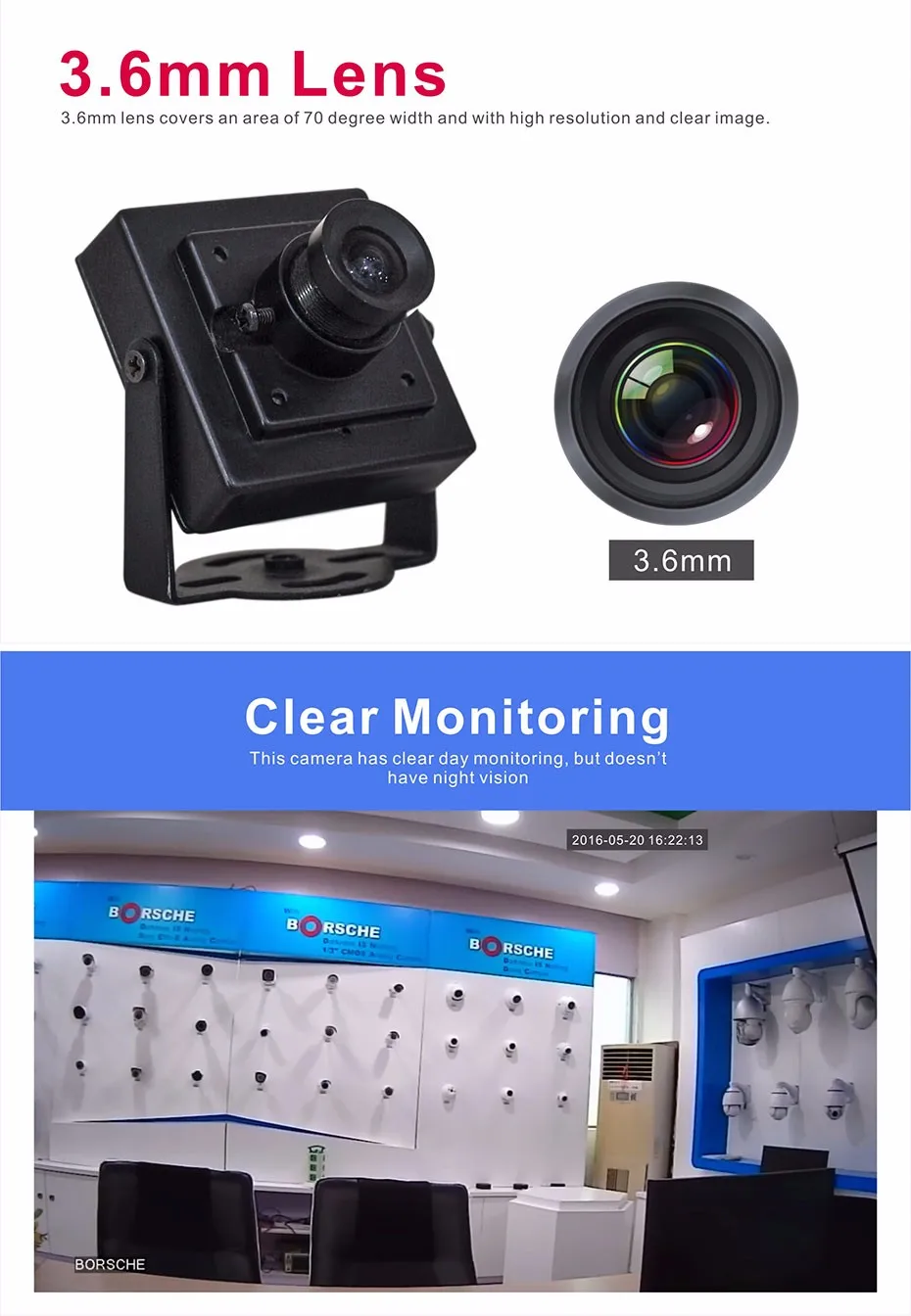 mini camera ahd