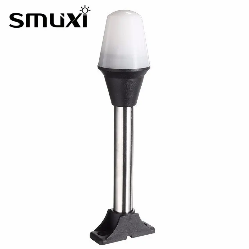 

Smuxi 2.5W BA15D Shoreline Marine Fold Down Stern Anchor Light Pontoon Boat Lamp LED Light Bulb Lighting Waterpoof 193LM DC12V