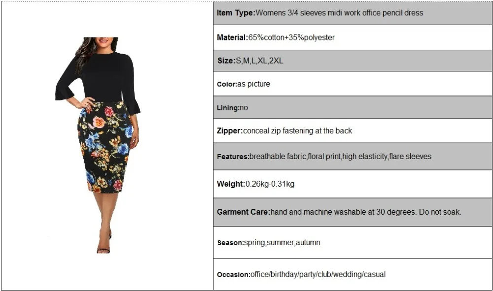 office dress pencil