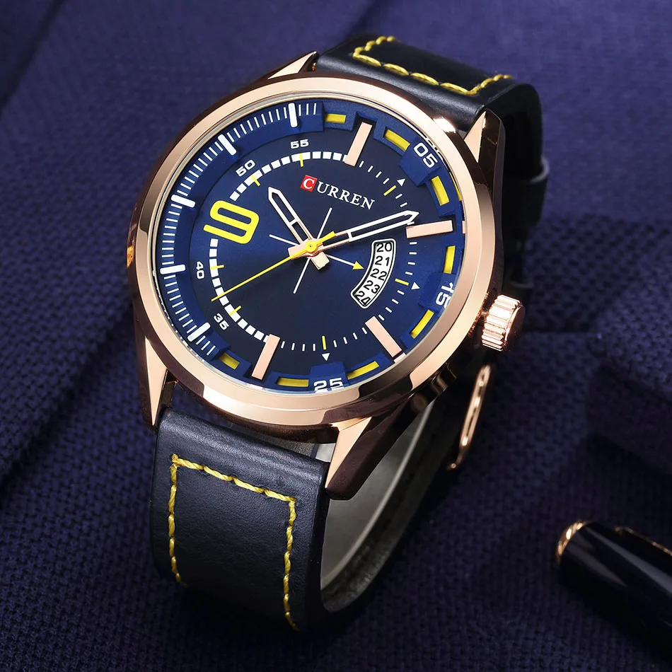 Curren Watch Sports Mens Watches Top Brand Luxury Fashion Quartz Analog