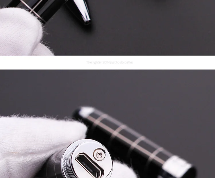 Фирменная USB Зажигалка 2 в 1 дизайн ручки электронные Lihgters Новинка Электрическая сигарета Зажигалка Ветрозащитная беспламенная